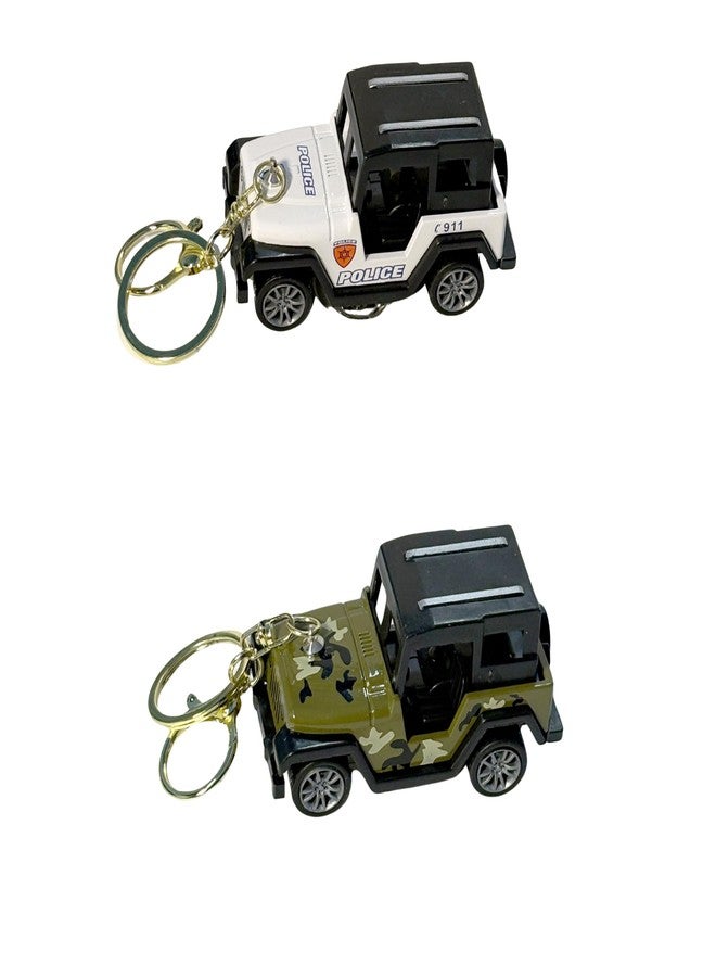 ZAFCO Mini Pushback Moving Car Keychain for Kids | Toy keycahin for Boys Girls Gift | Decor for Kids backpack | Birthday Gift for Children | 1 Piece Random (Multicolor) (Car) - Image 1